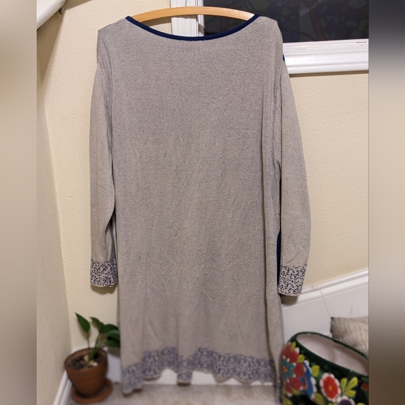 Women's Plus size 2X long top quarter sleeve shirt - Picture 4 of 5